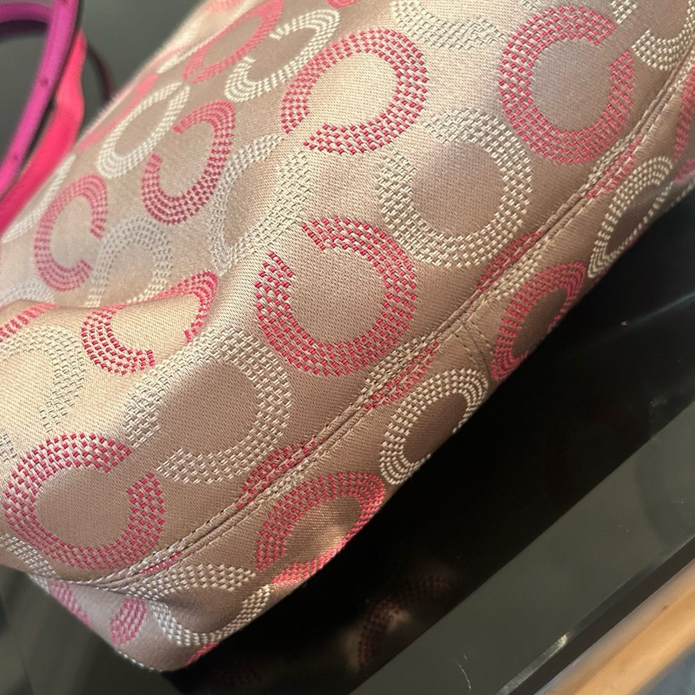 Coach Pink and Beige Women's Bag Set - Picture 3 of 7